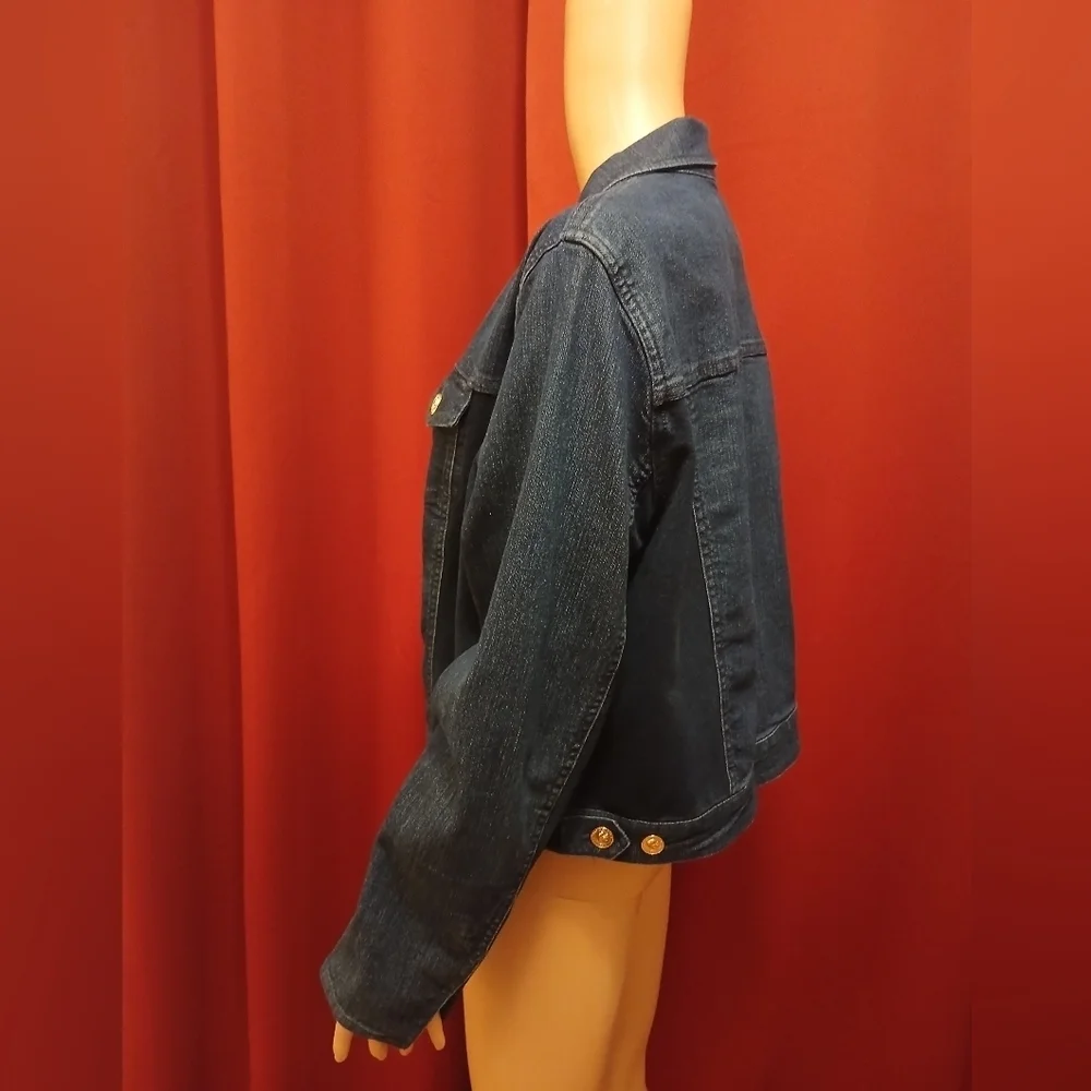 Bianca Nygard Dark Denim Jacket - Picture 3 of 9